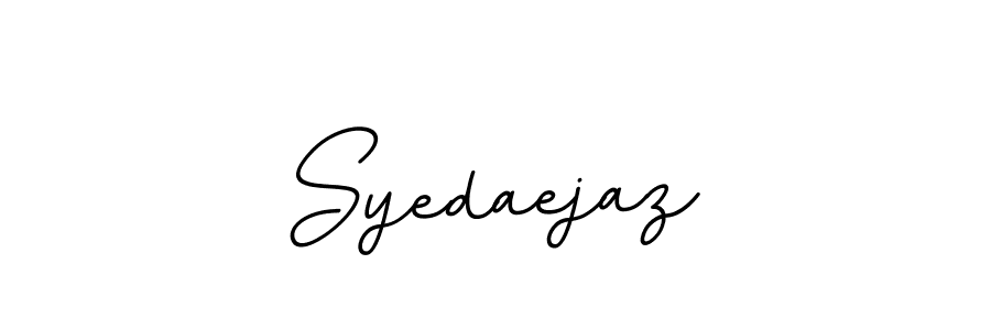 Make a beautiful signature design for name Syedaejaz. Use this online signature maker to create a handwritten signature for free. Syedaejaz signature style 11 images and pictures png