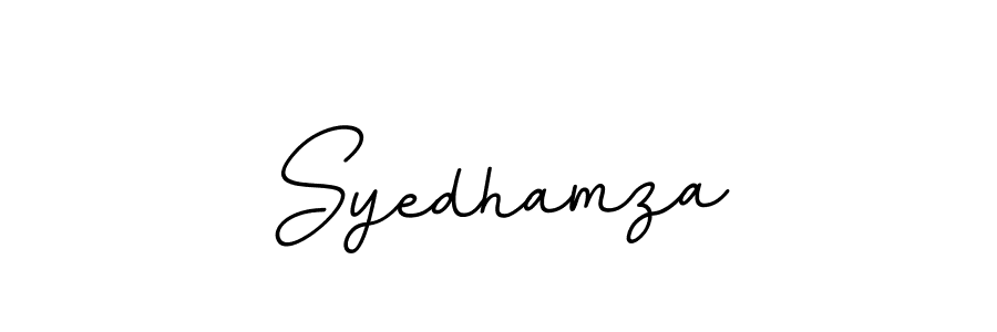 Create a beautiful signature design for name Syedhamza. With this signature (BallpointsItalic-DORy9) fonts, you can make a handwritten signature for free. Syedhamza signature style 11 images and pictures png
