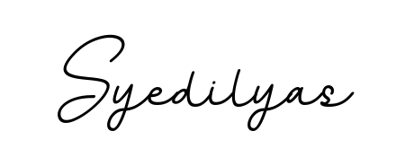 Turn your name Syedilyas into a signature brand with BallpointsItalic-DORy9 styling. Download in standard PNG or transparent format anytime. Syedilyas signature style 11 images and pictures png