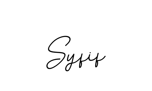 Also You can easily find your signature by using the search form. We will create Syfif name handwritten signature images for you free of cost using BallpointsItalic-DORy9 sign style. Syfif signature style 11 images and pictures png
