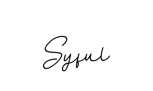 It looks lik you need a new signature style for name Syful. Design unique handwritten (BallpointsItalic-DORy9) signature with our free signature maker in just a few clicks. Syful signature style 11 images and pictures png