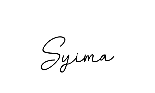 Design your own signature with our free online signature maker. With this signature software, you can create a handwritten (BallpointsItalic-DORy9) signature for name Syima. Syima signature style 11 images and pictures png