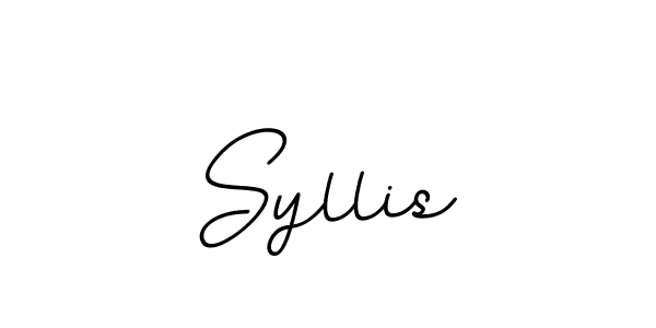 Create a beautiful signature design for name Syllis. With this signature (BallpointsItalic-DORy9) fonts, you can make a handwritten signature for free. Syllis signature style 11 images and pictures png