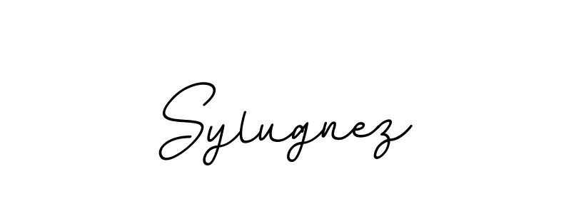 How to make Sylugnez name signature. Use BallpointsItalic-DORy9 style for creating short signs online. This is the latest handwritten sign. Sylugnez signature style 11 images and pictures png