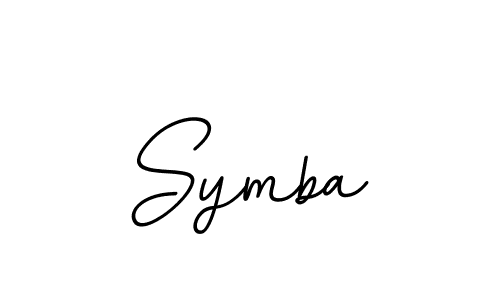 Similarly BallpointsItalic-DORy9 is the best handwritten signature design. Signature creator online .You can use it as an online autograph creator for name Symba. Symba signature style 11 images and pictures png