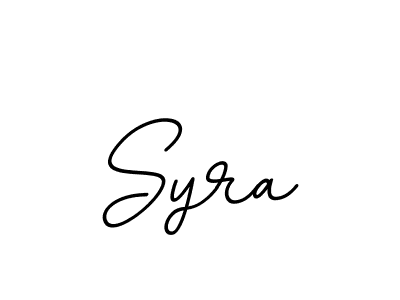 The best way (BallpointsItalic-DORy9) to make a short signature is to pick only two or three words in your name. The name Syra include a total of six letters. For converting this name. Syra signature style 11 images and pictures png