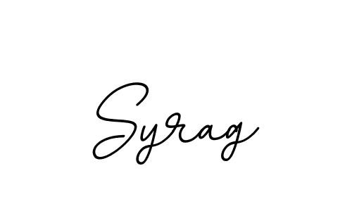 Check out images of Autograph of Syrag name. Actor Syrag Signature Style. BallpointsItalic-DORy9 is a professional sign style online. Syrag signature style 11 images and pictures png