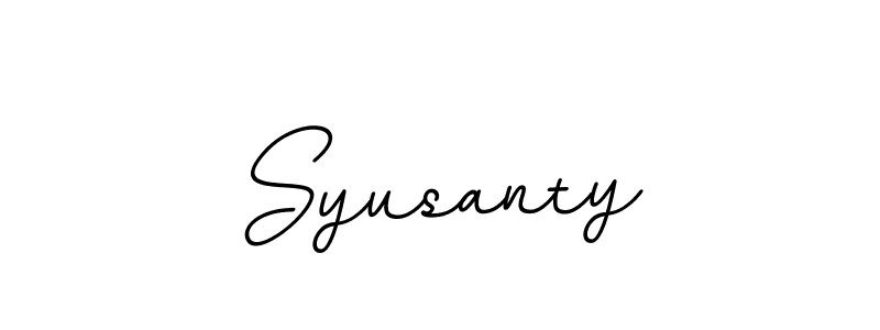 if you are searching for the best signature style for your name Syusanty. so please give up your signature search. here we have designed multiple signature styles  using BallpointsItalic-DORy9. Syusanty signature style 11 images and pictures png