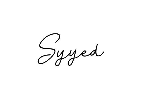 How to make Syyed name signature. Use BallpointsItalic-DORy9 style for creating short signs online. This is the latest handwritten sign. Syyed signature style 11 images and pictures png