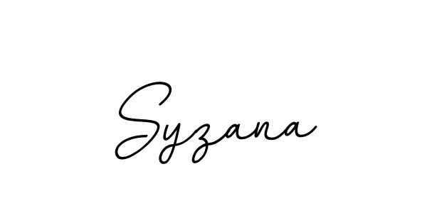 The best way (BallpointsItalic-DORy9) to make a short signature is to pick only two or three words in your name. The name Syzana include a total of six letters. For converting this name. Syzana signature style 11 images and pictures png
