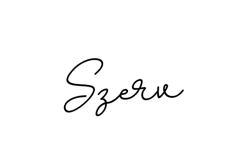 How to Draw Szerv signature style? BallpointsItalic-DORy9 is a latest design signature styles for name Szerv. Szerv signature style 11 images and pictures png