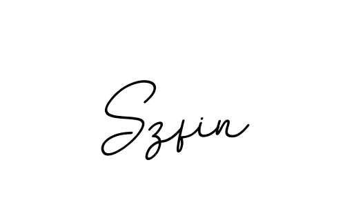 How to make Szfin signature? BallpointsItalic-DORy9 is a professional autograph style. Create handwritten signature for Szfin name. Szfin signature style 11 images and pictures png
