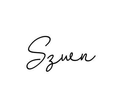 Create a beautiful signature design for name Szwn. With this signature (BallpointsItalic-DORy9) fonts, you can make a handwritten signature for free. Szwn signature style 11 images and pictures png