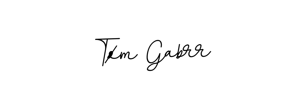 Make a short Tøm Gabrr signature style. Manage your documents anywhere anytime using BallpointsItalic-DORy9. Create and add eSignatures, submit forms, share and send files easily. Tøm Gabrr signature style 11 images and pictures png