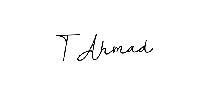 How to make T Ahmad signature? BallpointsItalic-DORy9 is a professional autograph style. Create handwritten signature for T Ahmad name. T Ahmad signature style 11 images and pictures png