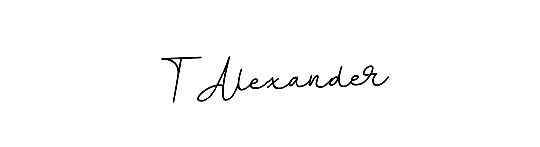This is the best signature style for the T Alexander name. Also you like these signature font (BallpointsItalic-DORy9). Mix name signature. T Alexander signature style 11 images and pictures png