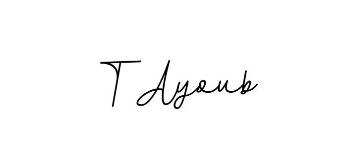 You can use this online signature creator to create a handwritten signature for the name T Ayoub. This is the best online autograph maker. T Ayoub signature style 11 images and pictures png