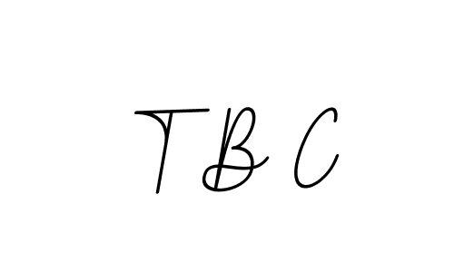 T B C stylish signature style. Best Handwritten Sign (BallpointsItalic-DORy9) for my name. Handwritten Signature Collection Ideas for my name T B C. T B C signature style 11 images and pictures png