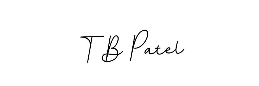 It looks lik you need a new signature style for name T B Patel. Design unique handwritten (BallpointsItalic-DORy9) signature with our free signature maker in just a few clicks. T B Patel signature style 11 images and pictures png