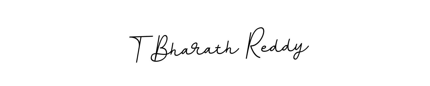 BallpointsItalic-DORy9 is a professional signature style that is perfect for those who want to add a touch of class to their signature. It is also a great choice for those who want to make their signature more unique. Get T Bharath Reddy name to fancy signature for free. T Bharath Reddy signature style 11 images and pictures png