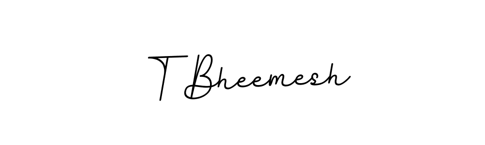 Once you've used our free online signature maker to create your best signature BallpointsItalic-DORy9 style, it's time to enjoy all of the benefits that T Bheemesh name signing documents. T Bheemesh signature style 11 images and pictures png