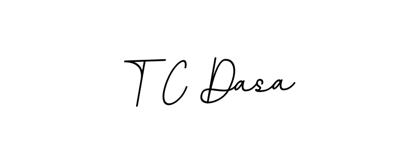 T C Dasa stylish signature style. Best Handwritten Sign (BallpointsItalic-DORy9) for my name. Handwritten Signature Collection Ideas for my name T C Dasa. T C Dasa signature style 11 images and pictures png