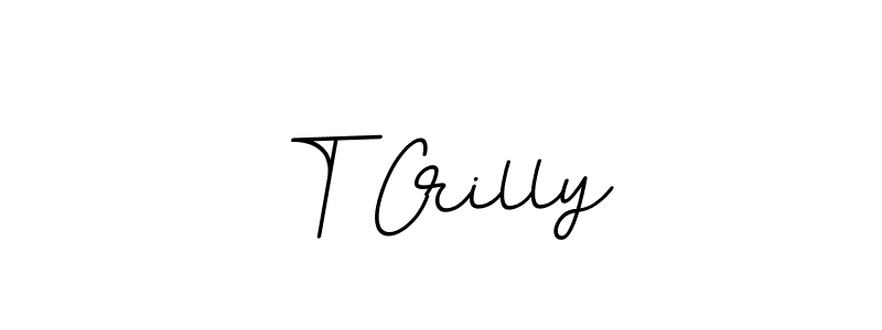 It looks lik you need a new signature style for name T Crilly. Design unique handwritten (BallpointsItalic-DORy9) signature with our free signature maker in just a few clicks. T Crilly signature style 11 images and pictures png