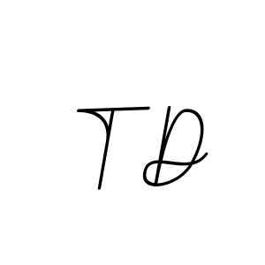 Also You can easily find your signature by using the search form. We will create T D name handwritten signature images for you free of cost using BallpointsItalic-DORy9 sign style. T D signature style 11 images and pictures png