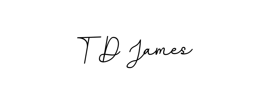 Also we have T D James name is the best signature style. Create professional handwritten signature collection using BallpointsItalic-DORy9 autograph style. T D James signature style 11 images and pictures png