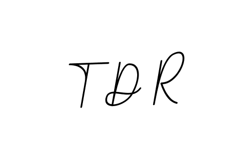 How to make T D R signature? BallpointsItalic-DORy9 is a professional autograph style. Create handwritten signature for T D R name. T D R signature style 11 images and pictures png