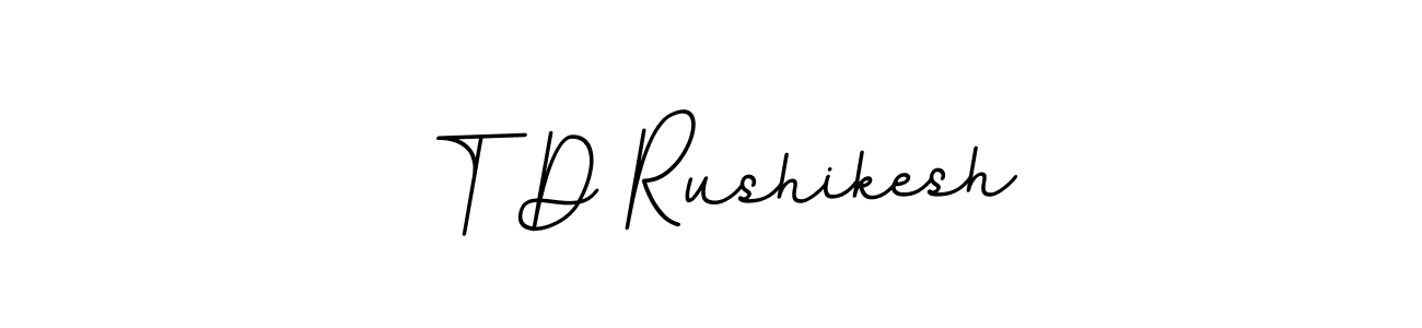 Similarly BallpointsItalic-DORy9 is the best handwritten signature design. Signature creator online .You can use it as an online autograph creator for name T D Rushikesh. T D Rushikesh signature style 11 images and pictures png