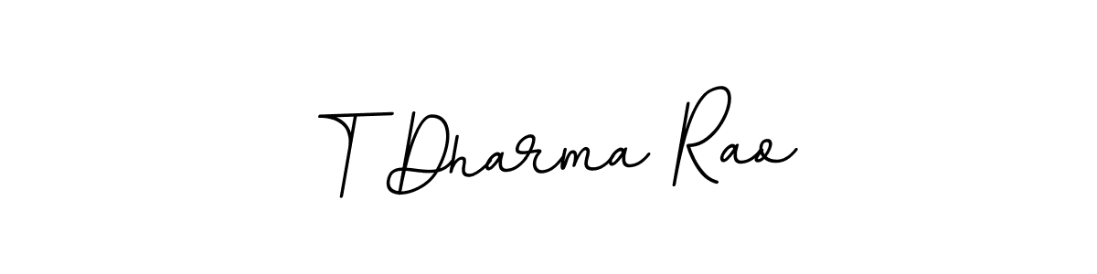 This is the best signature style for the T Dharma Rao name. Also you like these signature font (BallpointsItalic-DORy9). Mix name signature. T Dharma Rao signature style 11 images and pictures png