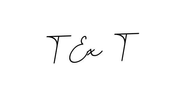 Use a signature maker to create a handwritten signature online. With this signature software, you can design (BallpointsItalic-DORy9) your own signature for name T Ex T. T Ex T signature style 11 images and pictures png