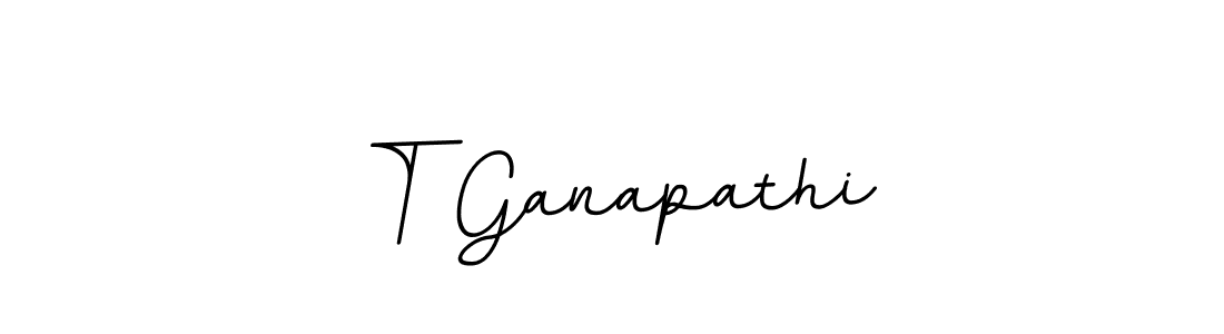 This is the best signature style for the T Ganapathi name. Also you like these signature font (BallpointsItalic-DORy9). Mix name signature. T Ganapathi signature style 11 images and pictures png