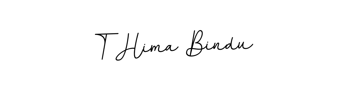 Also You can easily find your signature by using the search form. We will create T Hima Bindu name handwritten signature images for you free of cost using BallpointsItalic-DORy9 sign style. T Hima Bindu signature style 11 images and pictures png