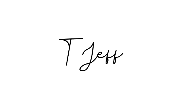 Check out images of Autograph of T Jeff name. Actor T Jeff Signature Style. BallpointsItalic-DORy9 is a professional sign style online. T Jeff signature style 11 images and pictures png