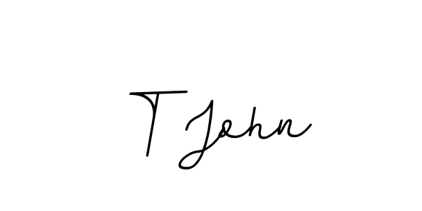 You can use this online signature creator to create a handwritten signature for the name T John. This is the best online autograph maker. T John signature style 11 images and pictures png