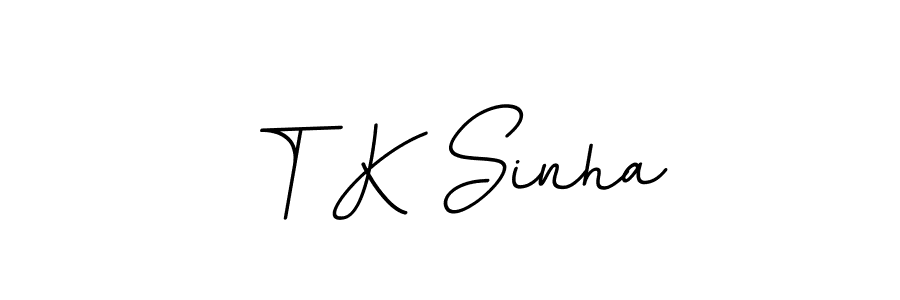 BallpointsItalic-DORy9 is a professional signature style that is perfect for those who want to add a touch of class to their signature. It is also a great choice for those who want to make their signature more unique. Get T K Sinha name to fancy signature for free. T K Sinha signature style 11 images and pictures png