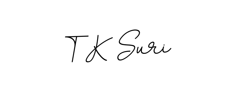 How to Draw T K Suri signature style? BallpointsItalic-DORy9 is a latest design signature styles for name T K Suri. T K Suri signature style 11 images and pictures png