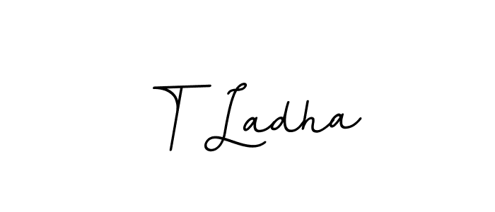 How to Draw T Ladha signature style? BallpointsItalic-DORy9 is a latest design signature styles for name T Ladha. T Ladha signature style 11 images and pictures png
