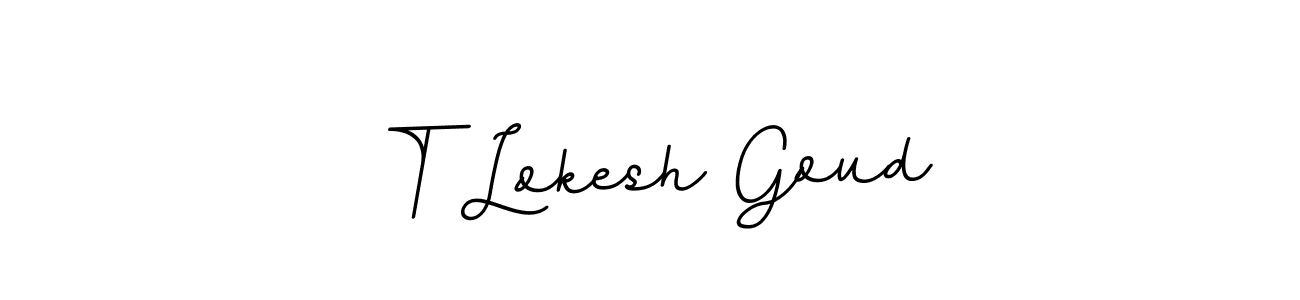 Also we have T Lokesh Goud name is the best signature style. Create professional handwritten signature collection using BallpointsItalic-DORy9 autograph style. T Lokesh Goud signature style 11 images and pictures png