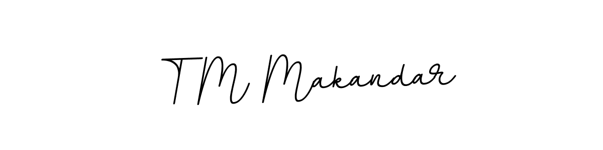 How to make T M Makandar signature? BallpointsItalic-DORy9 is a professional autograph style. Create handwritten signature for T M Makandar name. T M Makandar signature style 11 images and pictures png