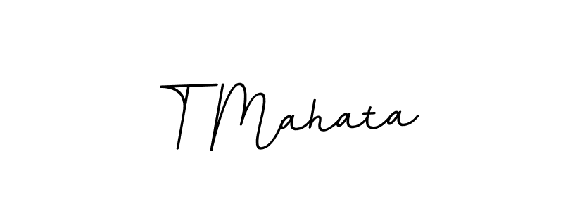 if you are searching for the best signature style for your name T Mahata. so please give up your signature search. here we have designed multiple signature styles  using BallpointsItalic-DORy9. T Mahata signature style 11 images and pictures png