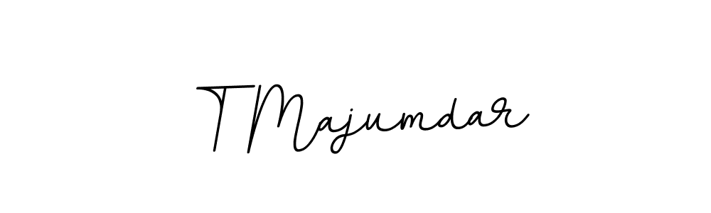 This is the best signature style for the T Majumdar name. Also you like these signature font (BallpointsItalic-DORy9). Mix name signature. T Majumdar signature style 11 images and pictures png