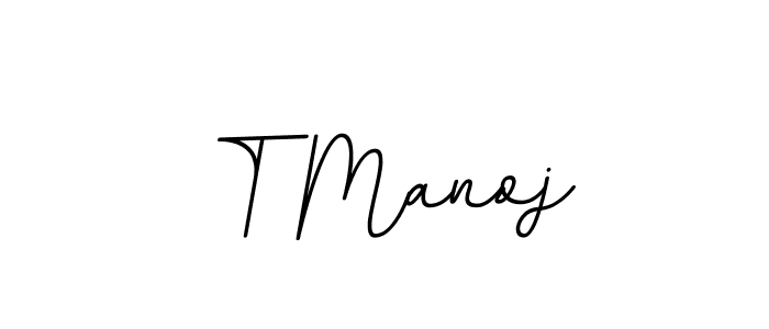 Also we have T Manoj name is the best signature style. Create professional handwritten signature collection using BallpointsItalic-DORy9 autograph style. T Manoj signature style 11 images and pictures png