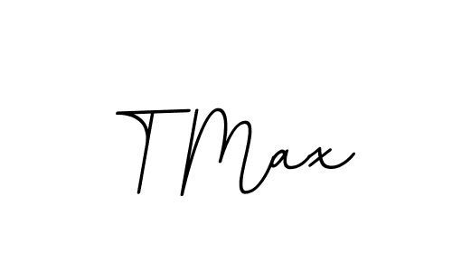 Use a signature maker to create a handwritten signature online. With this signature software, you can design (BallpointsItalic-DORy9) your own signature for name T Max. T Max signature style 11 images and pictures png