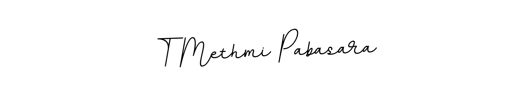 T Methmi Pabasara stylish signature style. Best Handwritten Sign (BallpointsItalic-DORy9) for my name. Handwritten Signature Collection Ideas for my name T Methmi Pabasara. T Methmi Pabasara signature style 11 images and pictures png