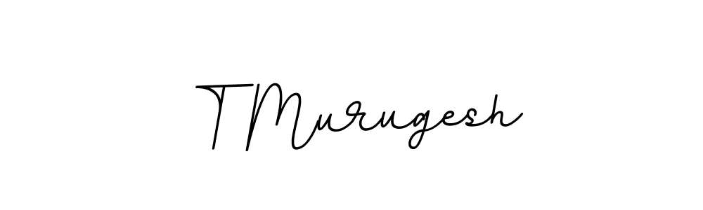 This is the best signature style for the T Murugesh name. Also you like these signature font (BallpointsItalic-DORy9). Mix name signature. T Murugesh signature style 11 images and pictures png