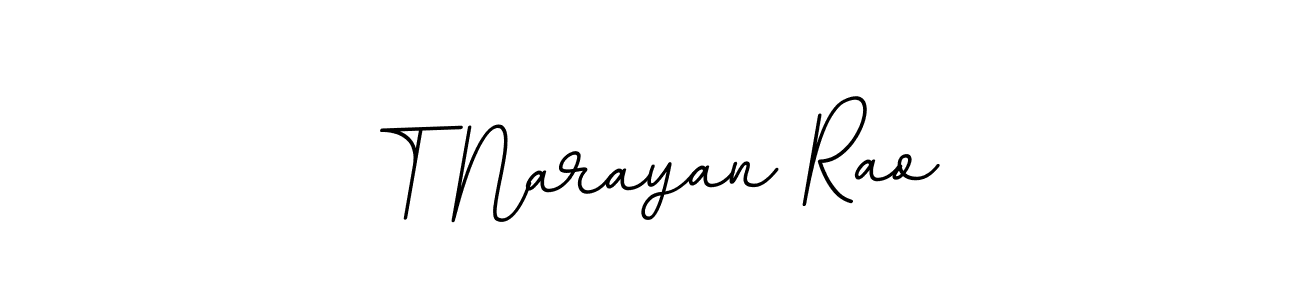 It looks lik you need a new signature style for name T Narayan Rao. Design unique handwritten (BallpointsItalic-DORy9) signature with our free signature maker in just a few clicks. T Narayan Rao signature style 11 images and pictures png