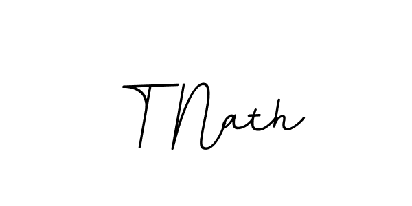 How to make T Nath signature? BallpointsItalic-DORy9 is a professional autograph style. Create handwritten signature for T Nath name. T Nath signature style 11 images and pictures png